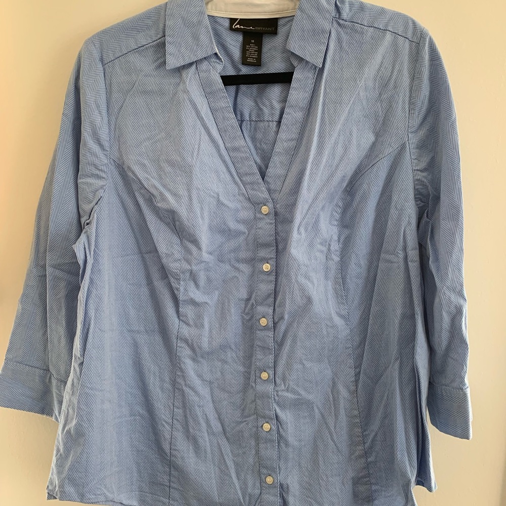 Lane Bryant Button Down Shirt In Great Condition